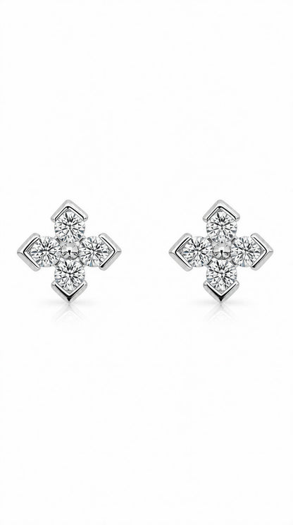Diamond Earrings-WK4211@