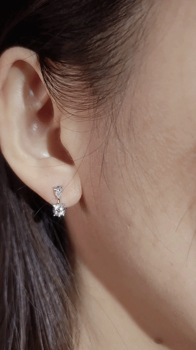 Diamond Earrings-WK4224