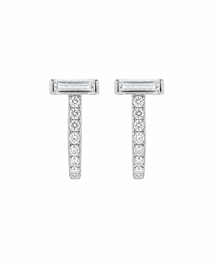 14k Natural Diamond Earrings-WK4239