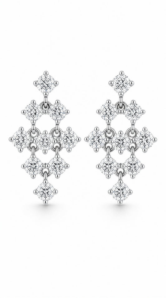 Diamond Earrings-WK4263