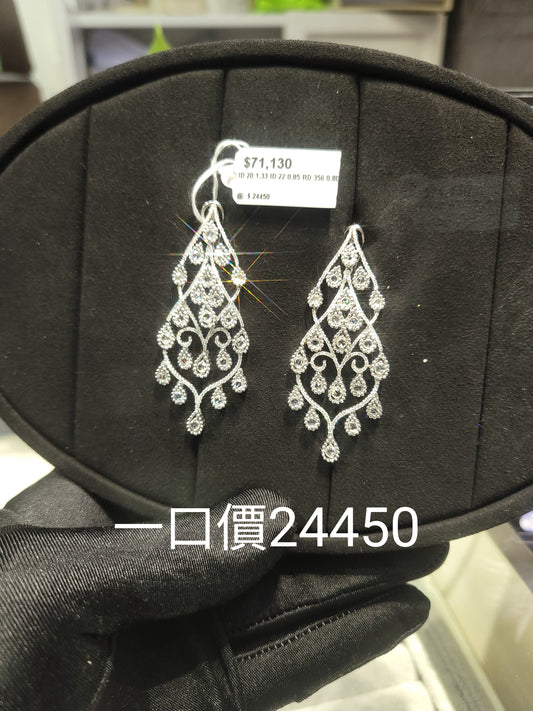 Diamond Earrings-ZCO00005216