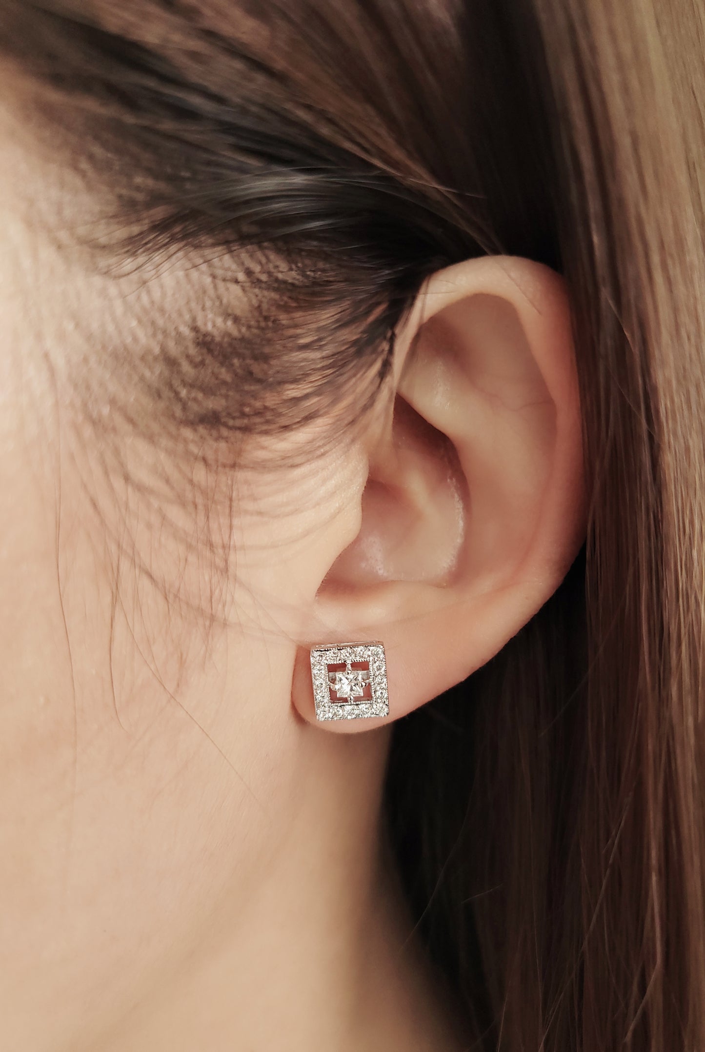 Diamond Earrings-ZCO00012729