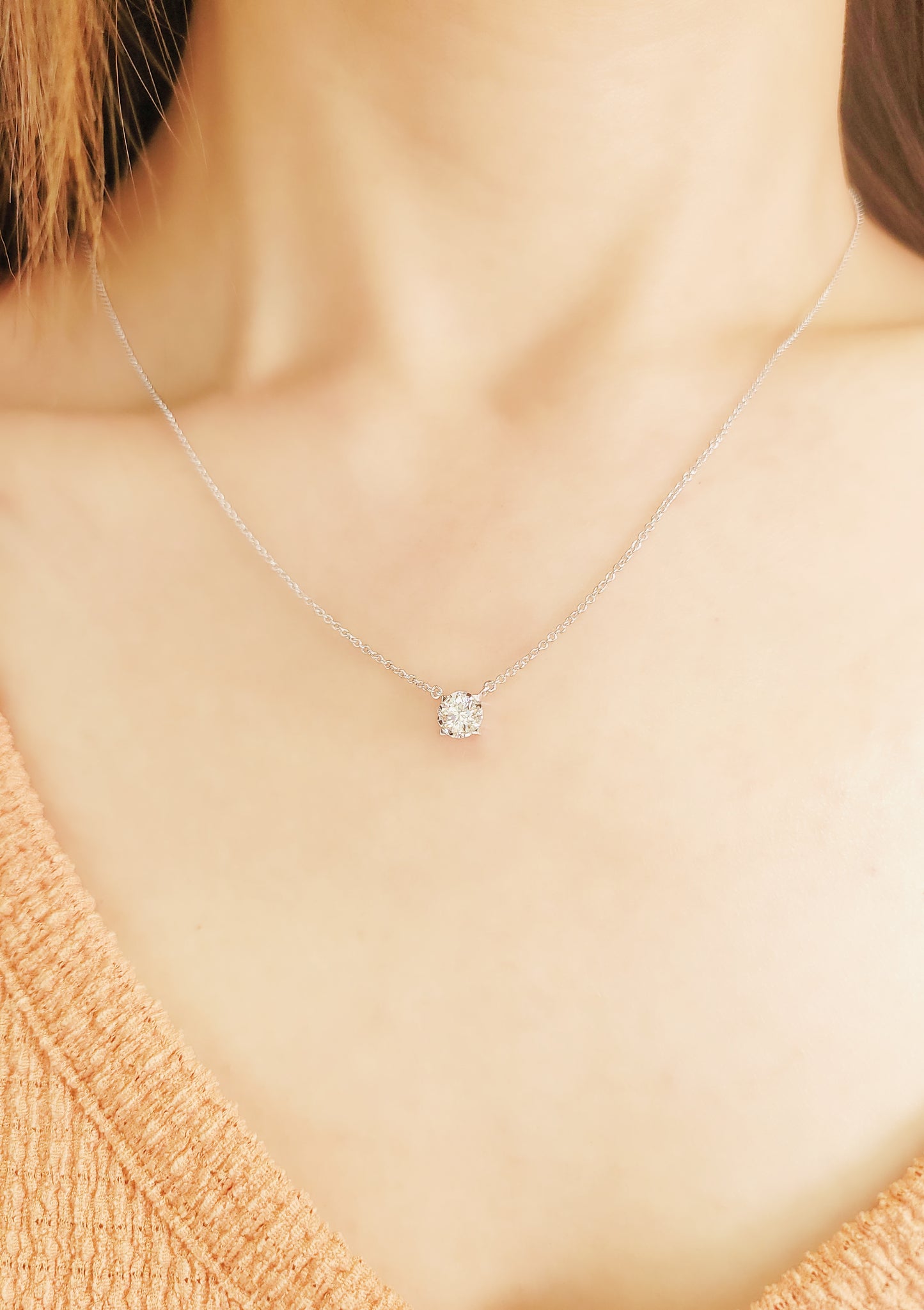 Diamond Necklace-WK4016