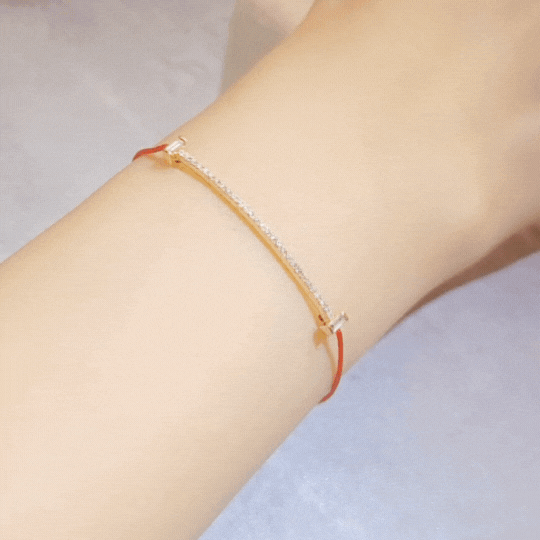 Diamond Red String Bracelet-WK4097