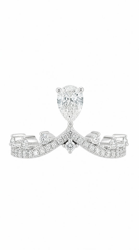 GIA 0.39CT Diamond Ring-WK4225BD
