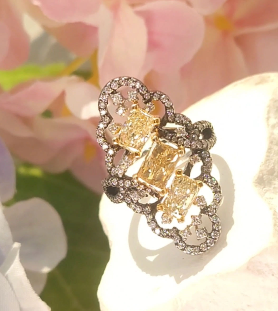 Yellow Diamond Ring-ZFO00017158