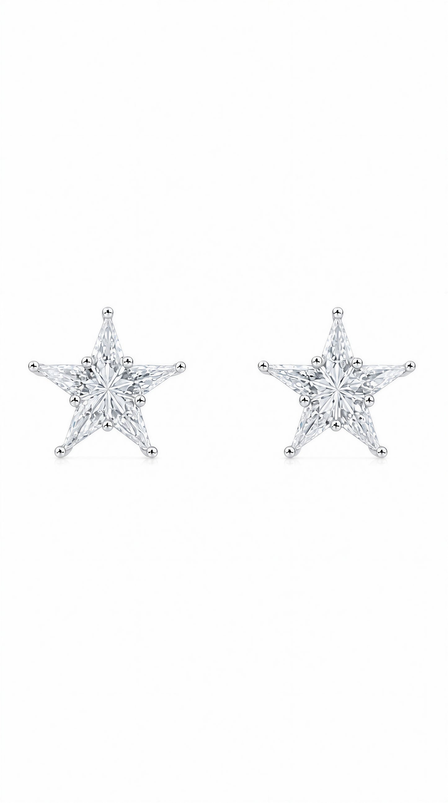 Diamond Starry Earrings-WK4217