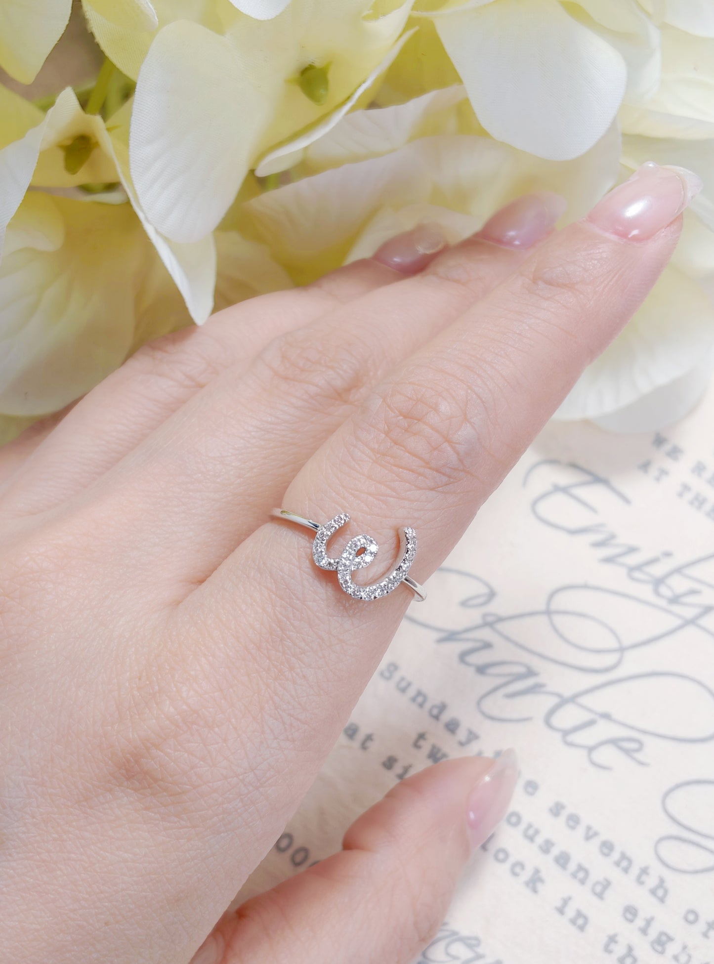 Diamond  W Ring-WK4281FW@