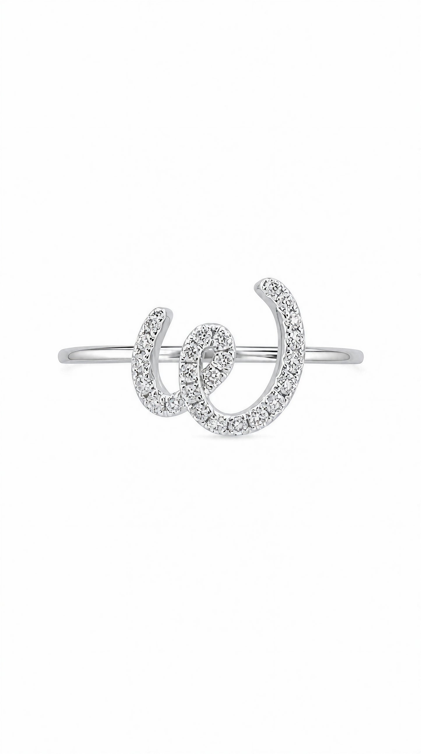 Diamond  W Ring-WK4281FW@