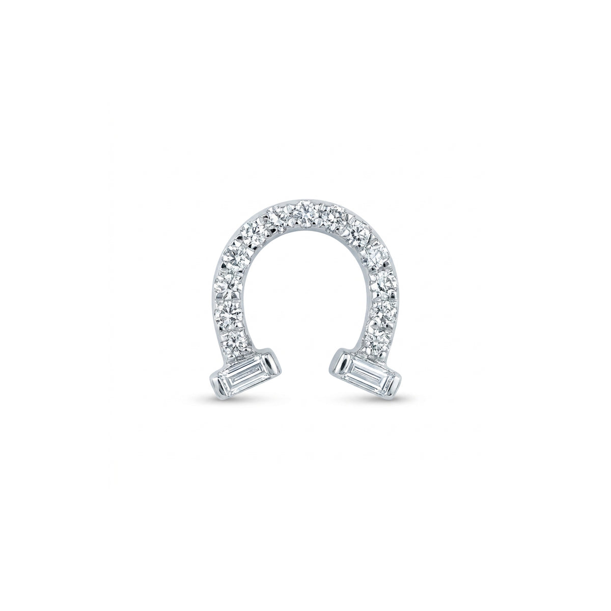 Diamond Earring (one piece)-WK4213@