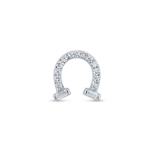 Diamond Earring (one piece)-WK4213@