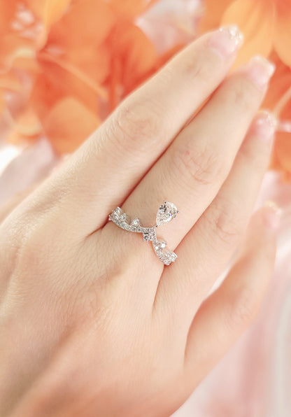 GIA 0.39CT Diamond Ring-WK4225BD