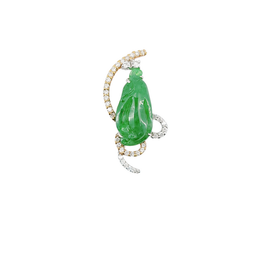 Fei Cui Diamond Pendant WEO00002621