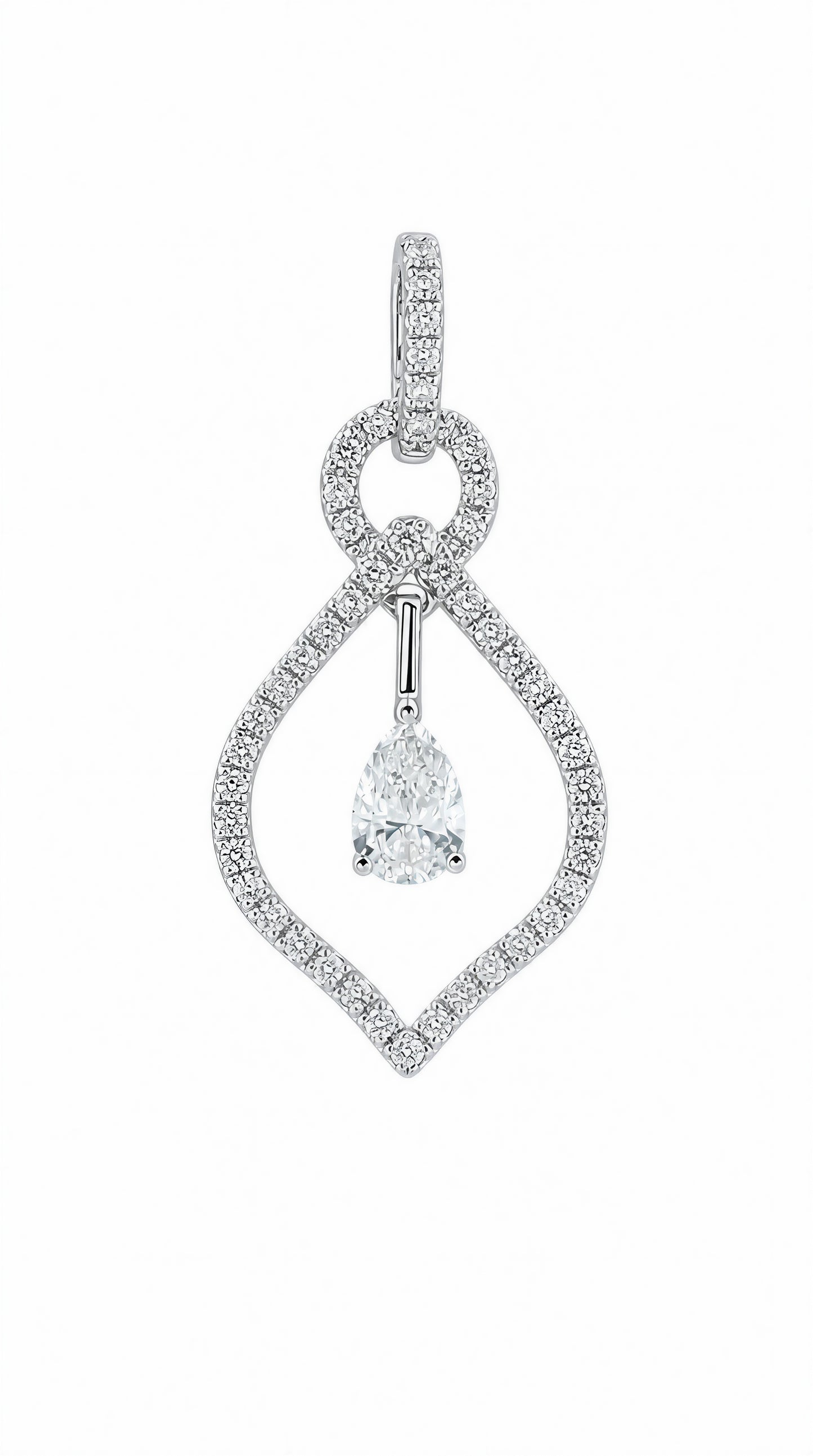 GIA 0.30CT Diamond Pendant-ZEO00014609