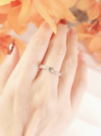 GIA 0.32CT Diamond Ring-ZFO00025447