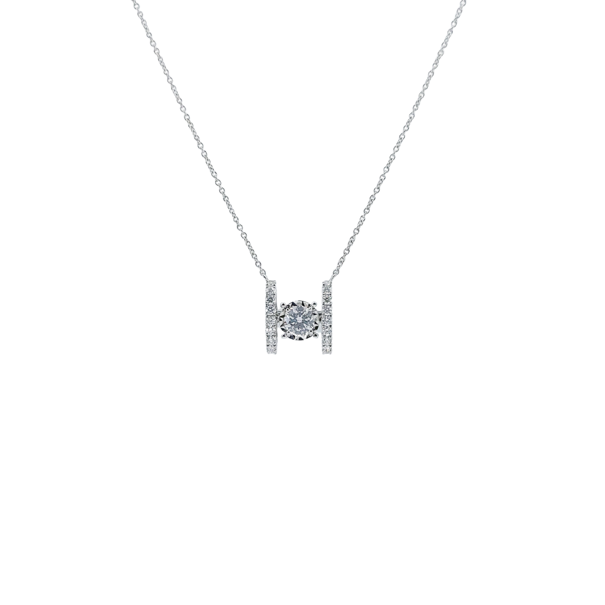 GIA 0.33CT Diamond Necklace