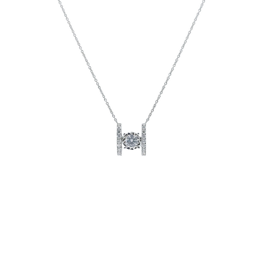 GIA 0.33CT Diamond Necklace