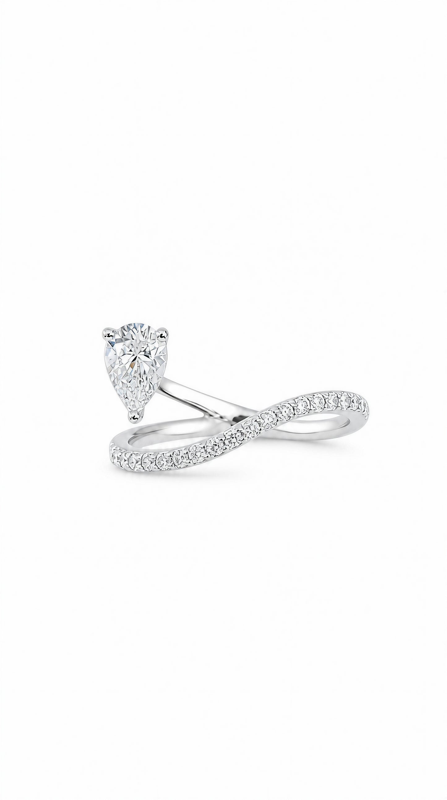 GIA 0.42CT Diamond Ring-WK4220