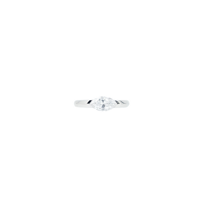GIA 0.71CT Marquise Diamond Ring-WK4064