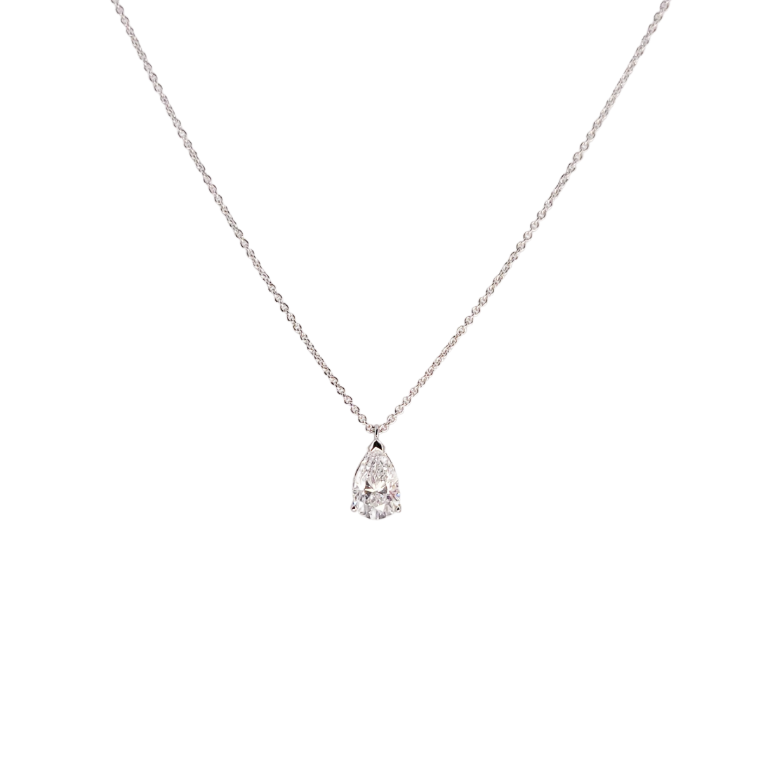 GIA 0.73CT Diamond Necklace