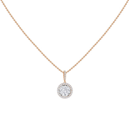 GIA 1.00CT Diamond Pendant -WK3986