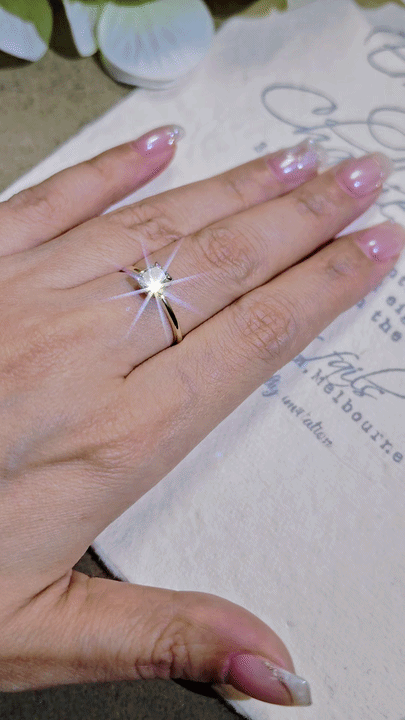 GIA 1.04CT Radiant Diamond Ring-WK4280