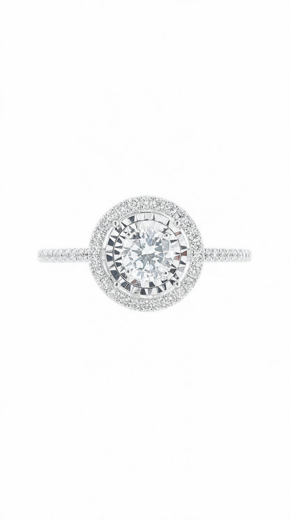 GIA 0.38CT Diamond Ring-WK4073