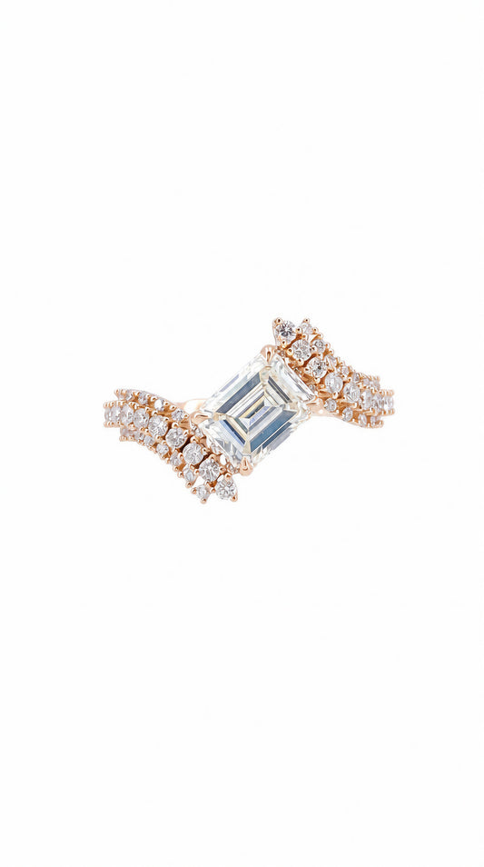 GIA 1.08CT Diamond Ring-WK4095
