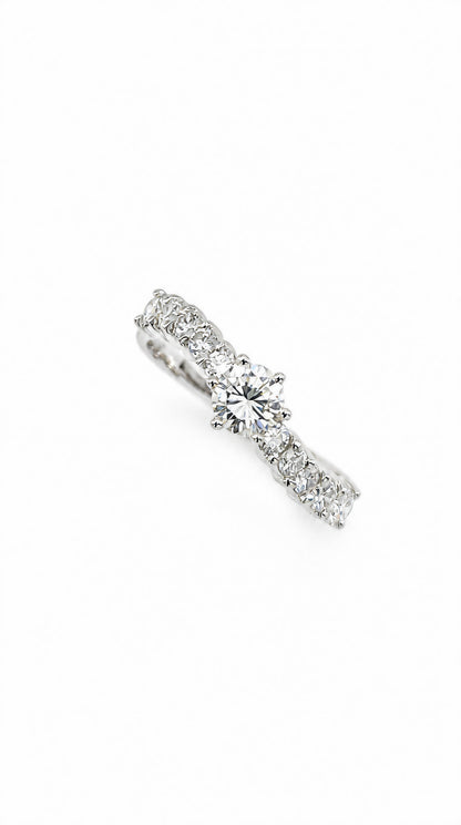 GIA 0.32CT Diamond Ring-ZFO00025447