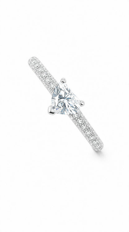 GIA 0.51CT Heart Shape Diamond Ring-ZFO00025587