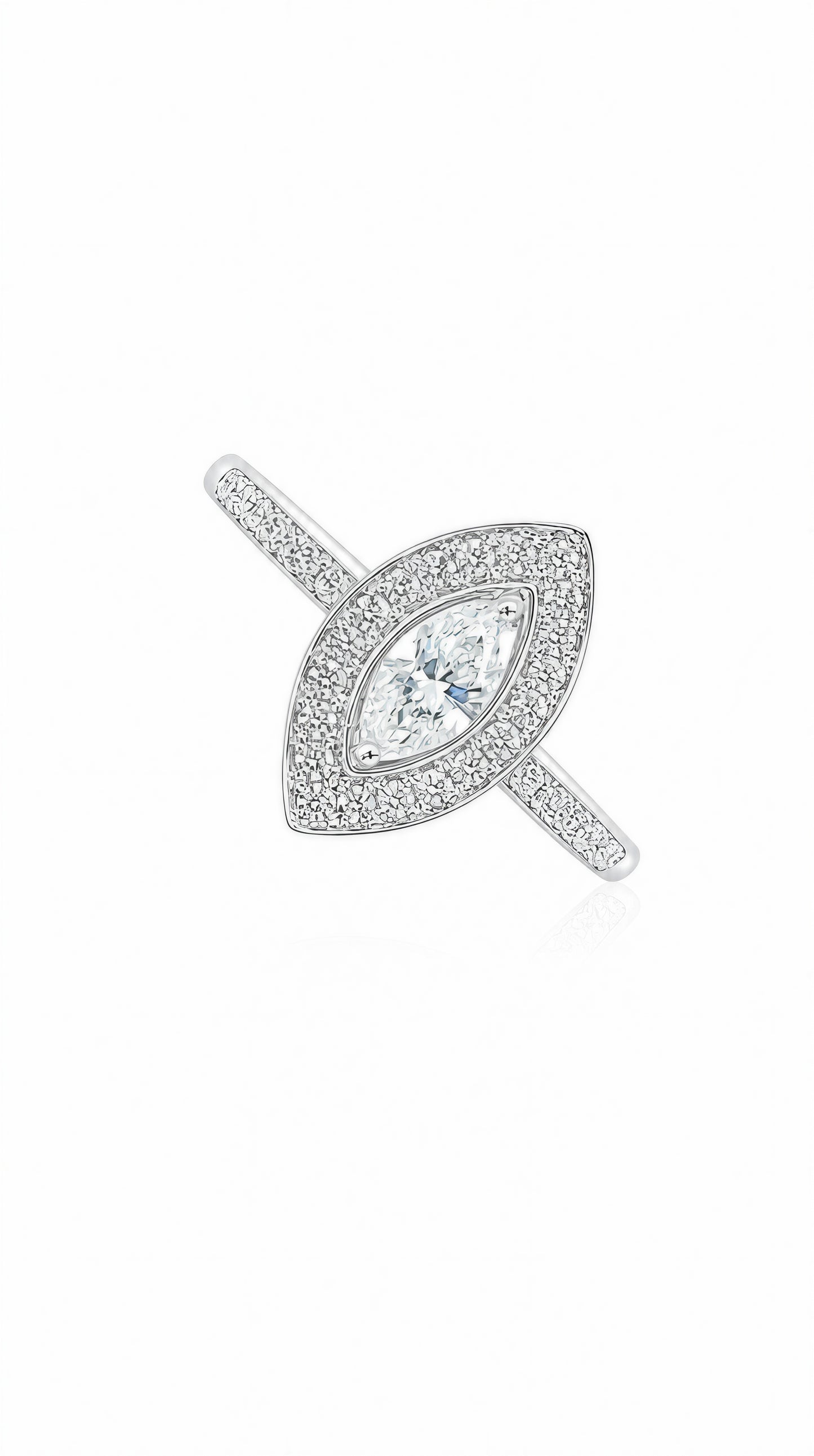 GIA 0.31CT Marquise Diamond Ring-ZFO00025443