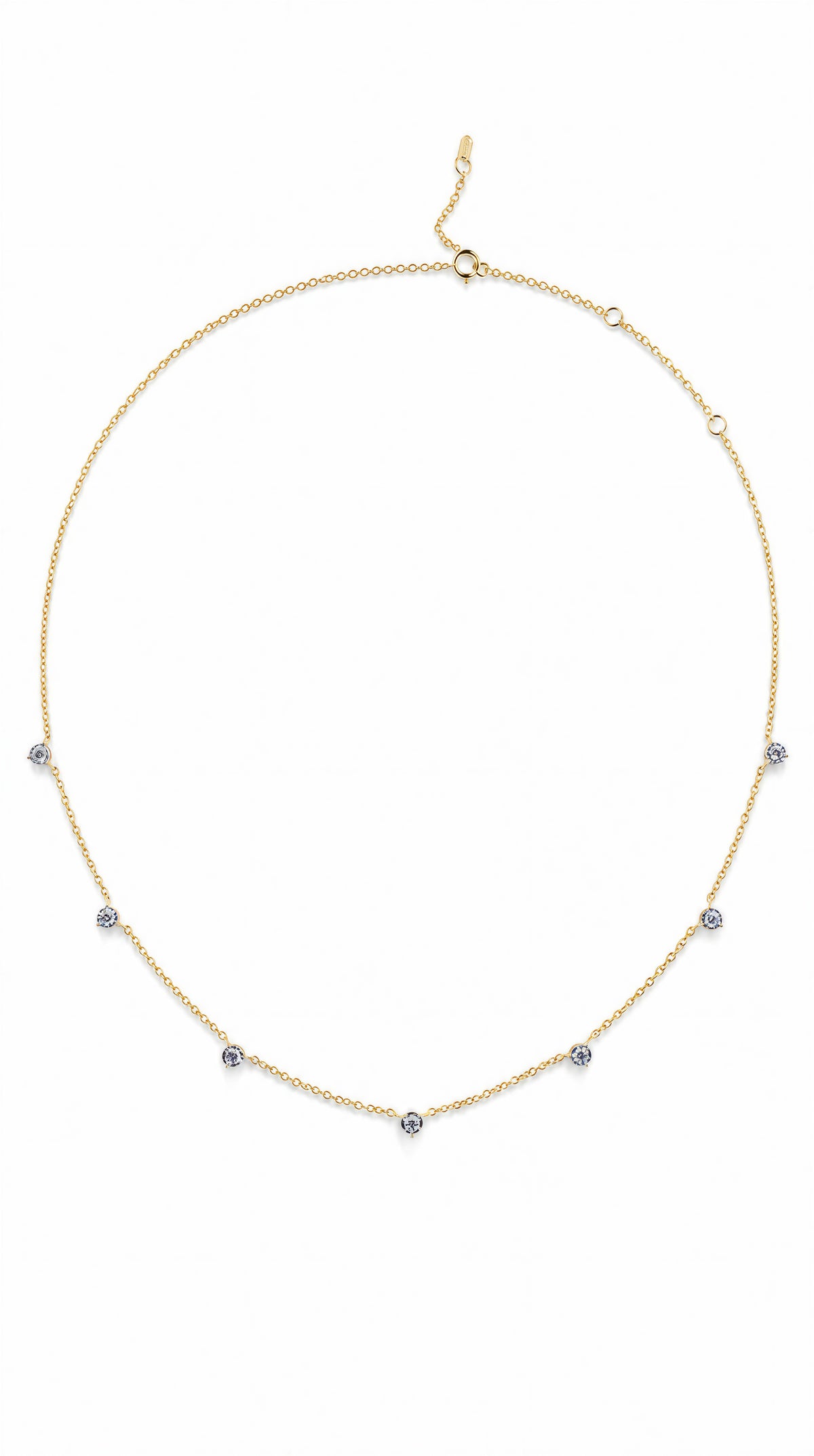 Gypsophila  Diamond Necklace-WK3971