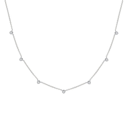 Gypsophila  Diamond Necklace-WK3971