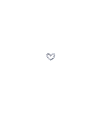 Heart Diamond Charm-WK4105@