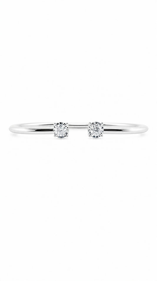 Hug Me Diamond Bangle-WK3918