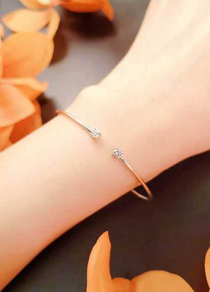 Hug Me Diamond Bangle-WK4128