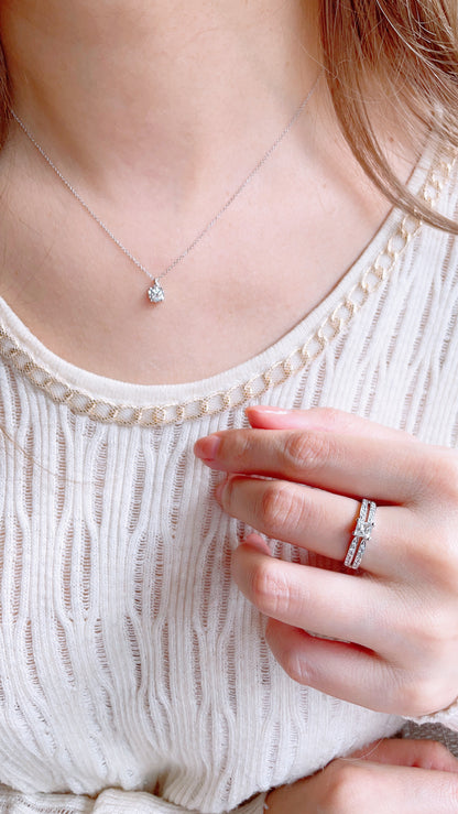 Diamond Necklace-WK3888