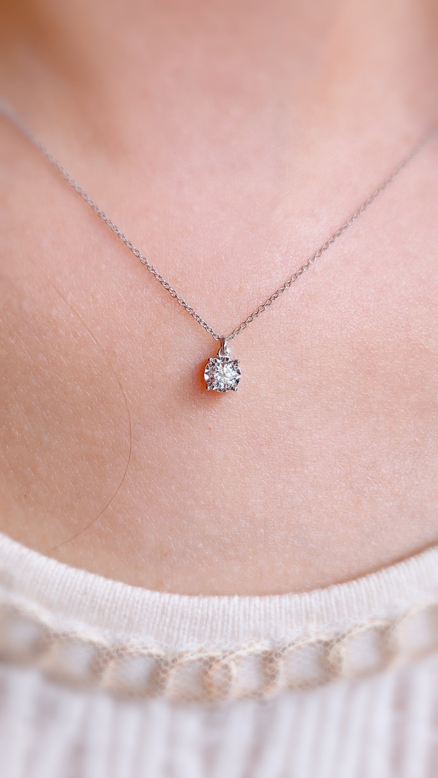 Diamond Necklace-WK3888