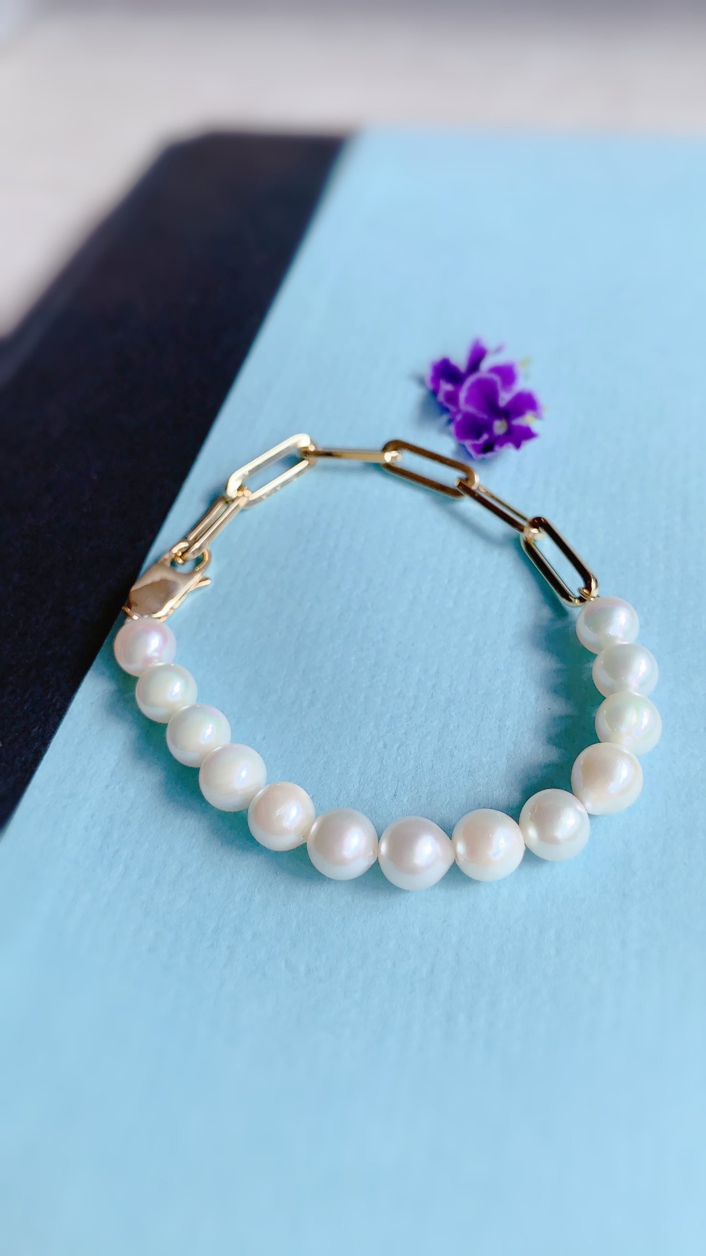 Pearl Bracelet--WK3928