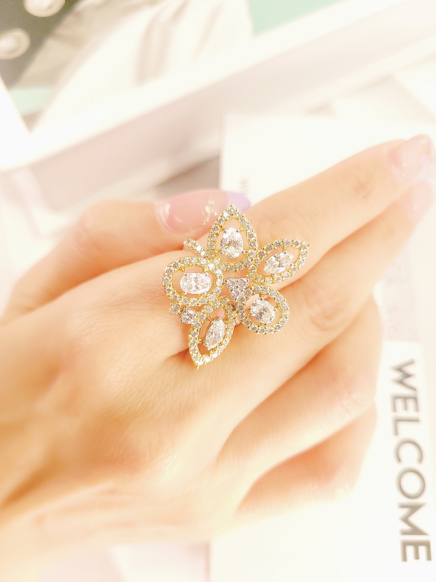 Lily Diamond Ring-ZFO00013639