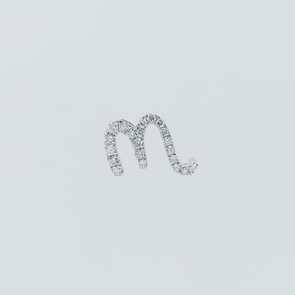 Letter M Charme-#13057@