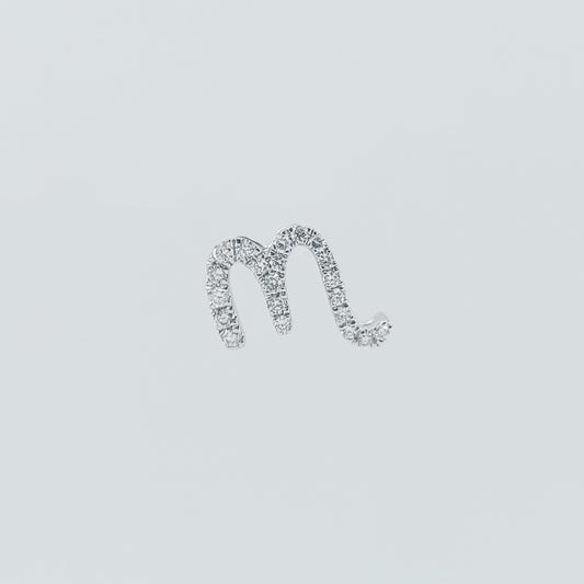 Letter M Charme-#13057@