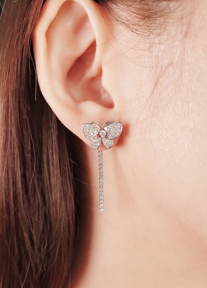 Dangle Diamond Earring Backing-WK3887