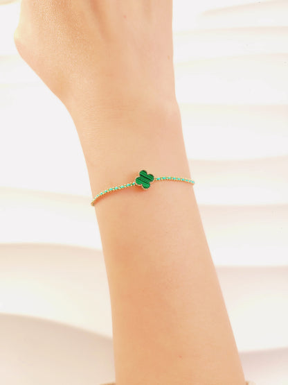 Malachite Charm-WK4092@