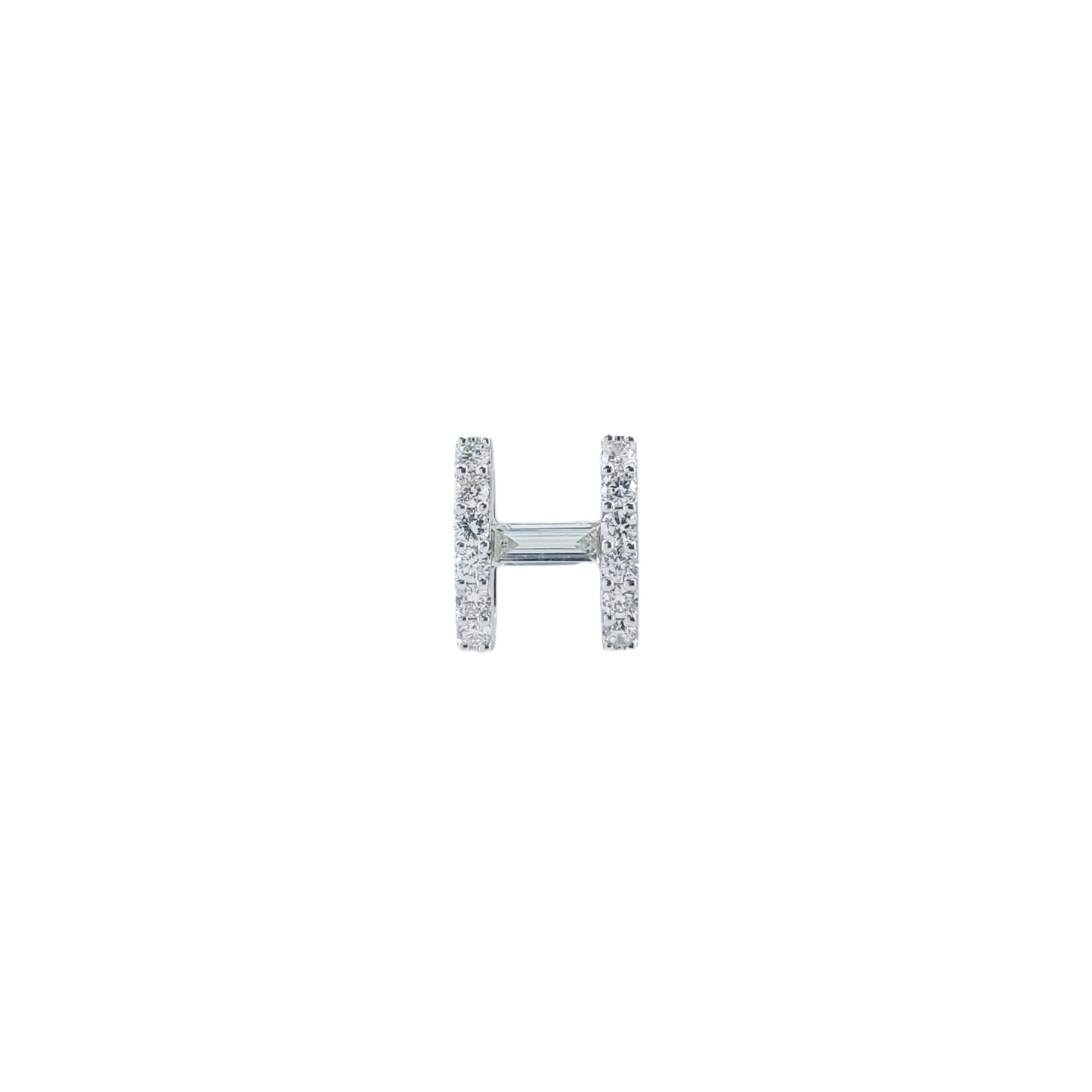 H Diamond Charm-WK4115