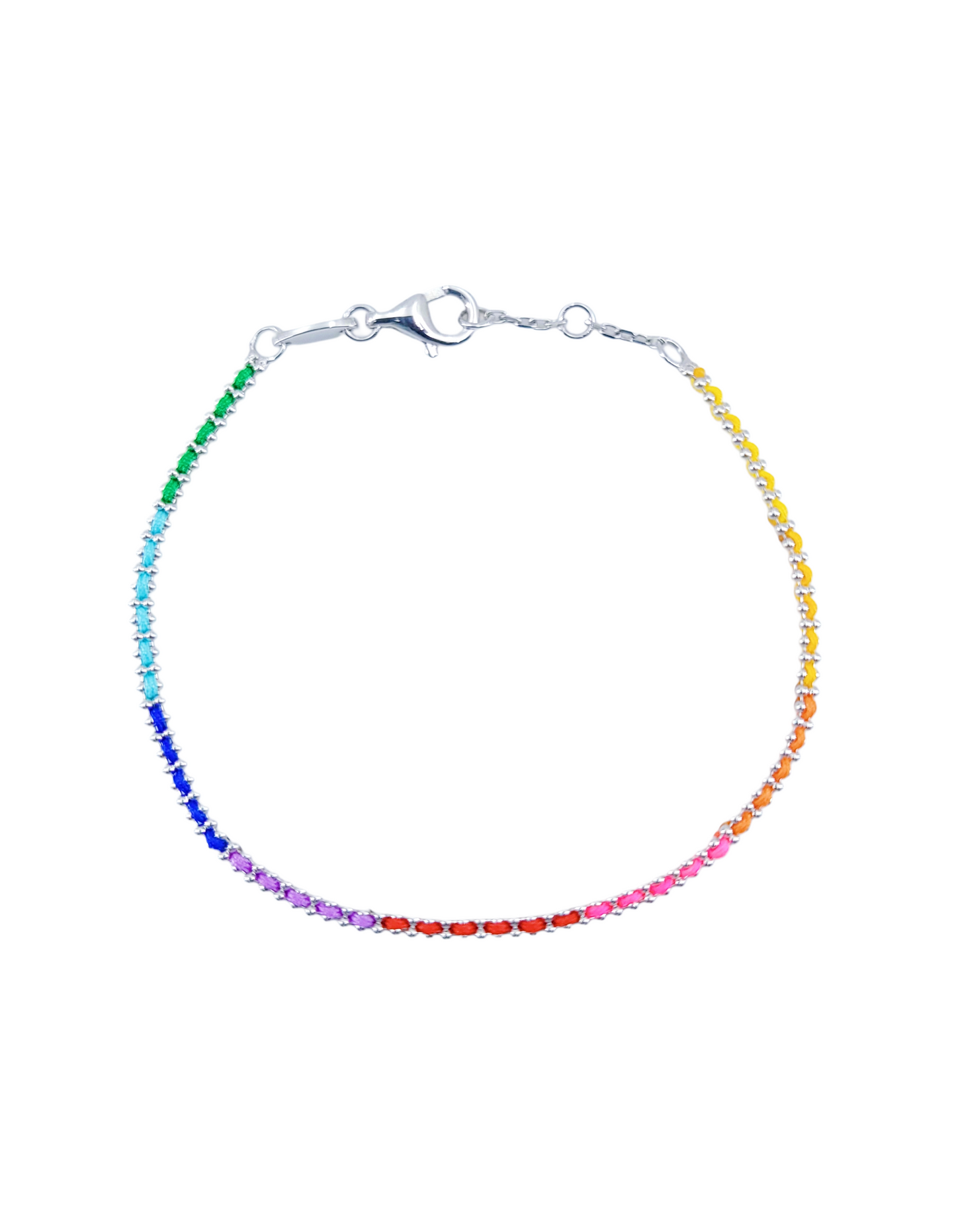 Rainbow Rope Bracelet-XH10@