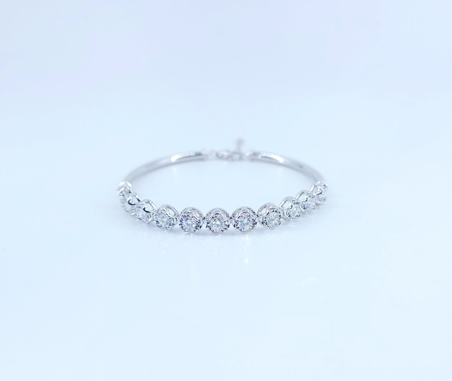 Diamond Bangle-WK3966