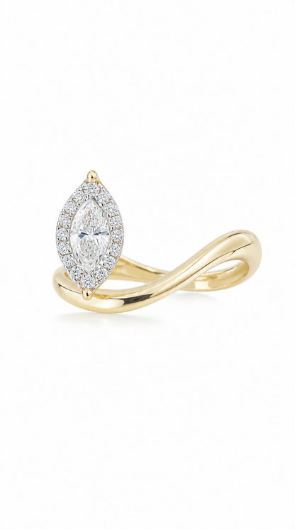 Marquise Diamond Ring-WK4233