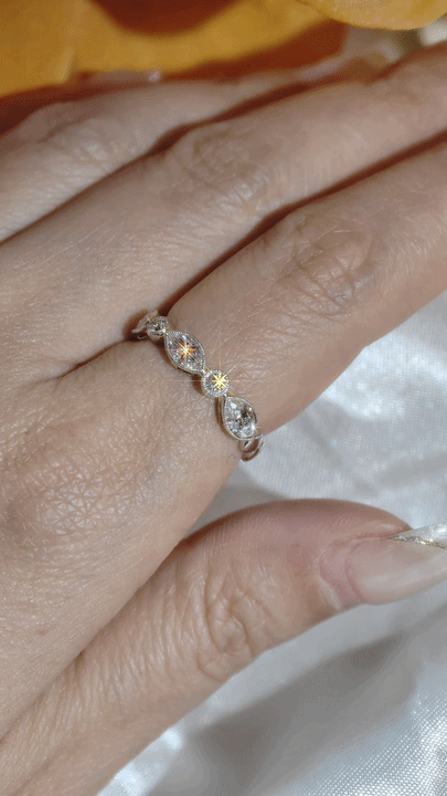 Marquise Diamond Ring-ZFO00025677@