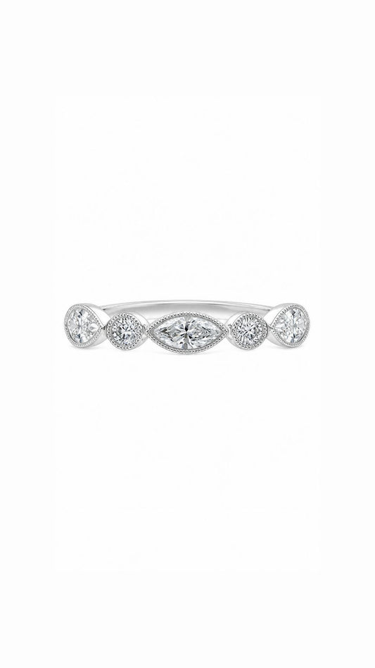 Marquise Diamond Ring-ZFO00025677@